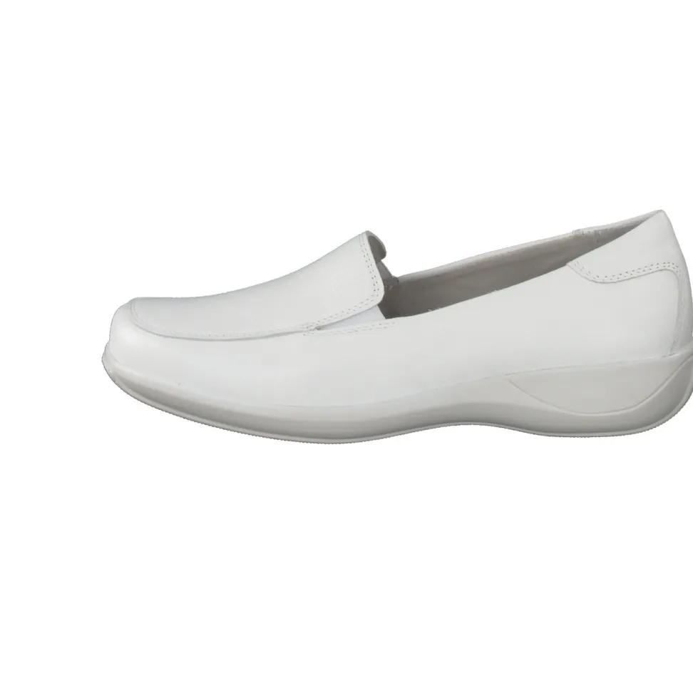 Stuppy – Komfort-Slipper aus Hirschleder weiß
