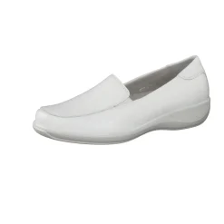 Stuppy – Komfort-Slipper aus Hirschleder weiß