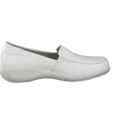 Stuppy – Komfort-Slipper aus Hirschleder weiß