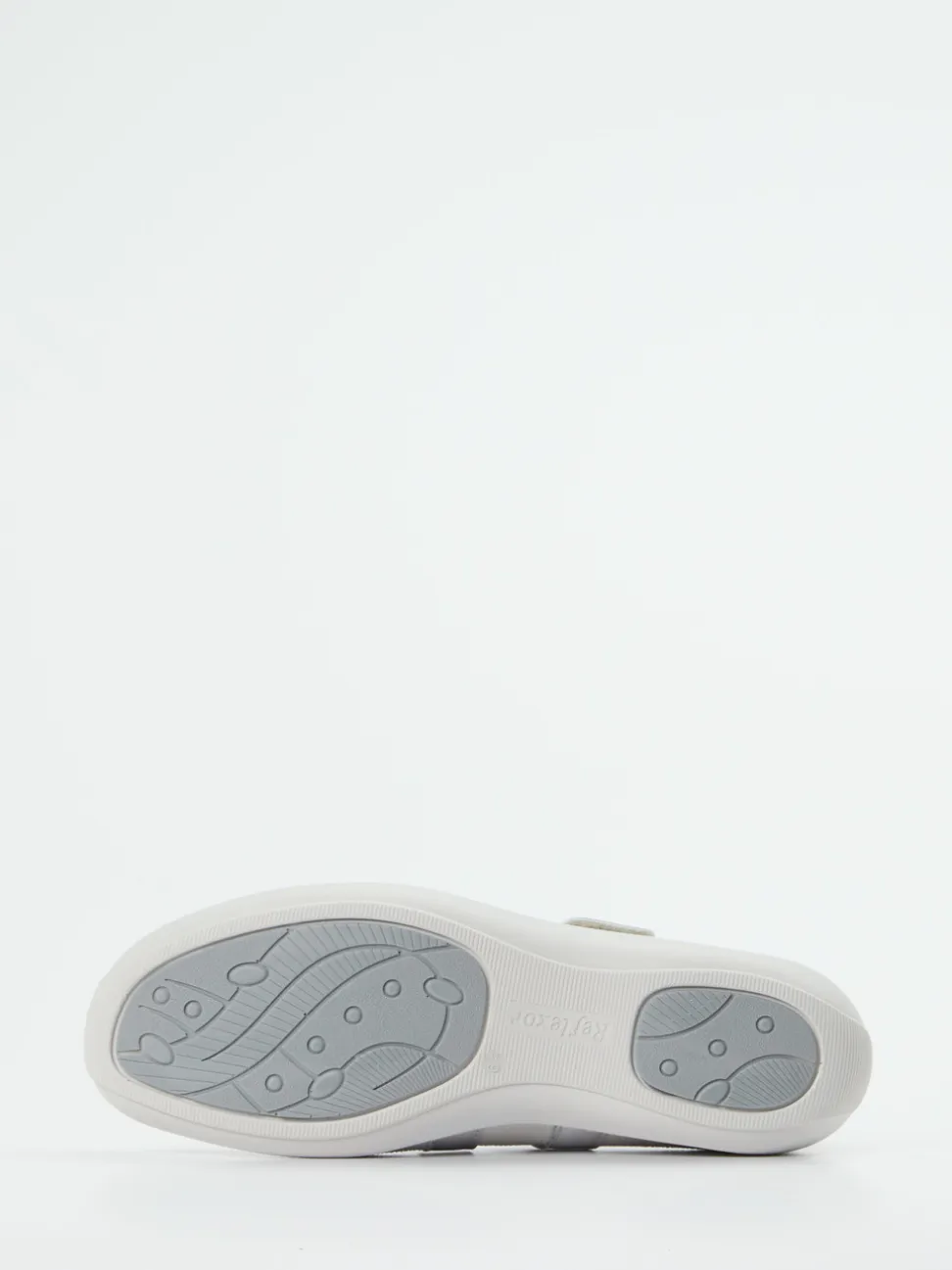 Stuppy – Mary Jane Ballerina aus Stretch in Silber