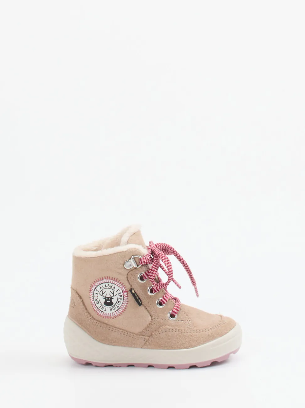 Superfit – Kinderboots aus Veloursleder beigebraun