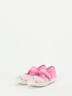 Superfit – Kinder-Hausschuh aus Textil in Rosa