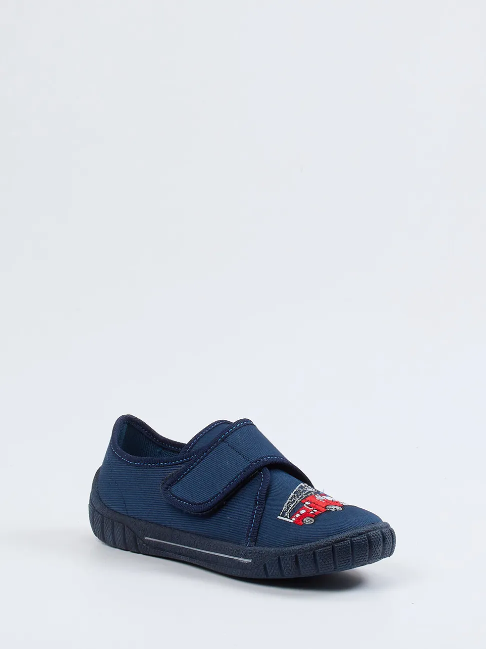 Superfit – Kinder-Hausschuh aus Textil Dunkelblau
