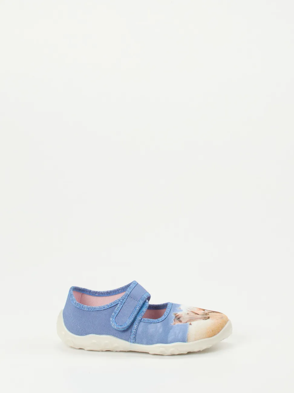 Superfit – Kinder-Hausschuhe aus Textil Himmelblau