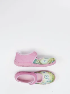 Superfit – Kinderhausschuh aus Textil rosa mit Glitzer