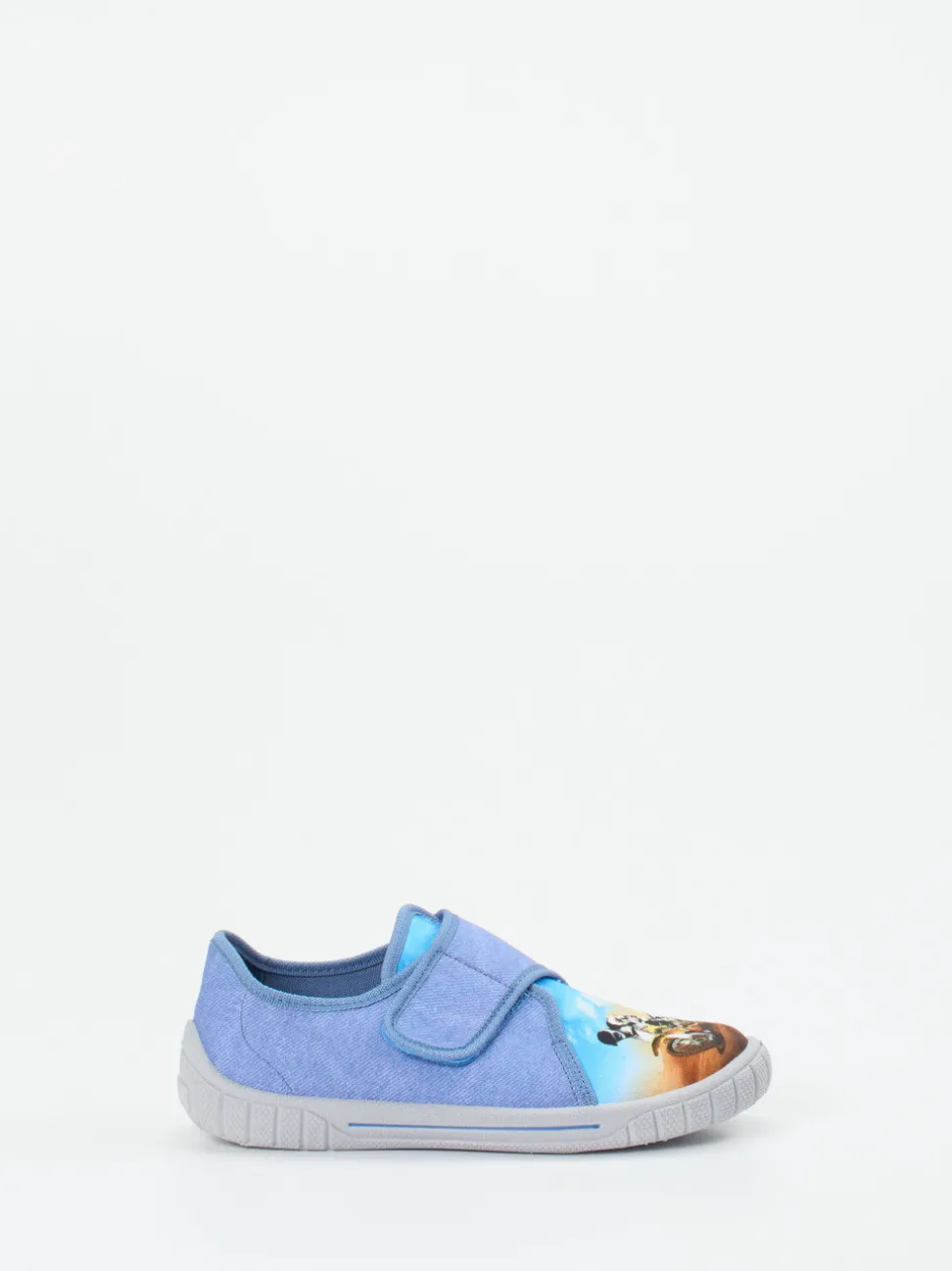 Superfit – Kinderhausschuh aus Textil blau