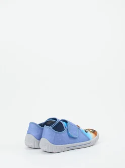 Superfit – Kinderhausschuh aus Textil blau