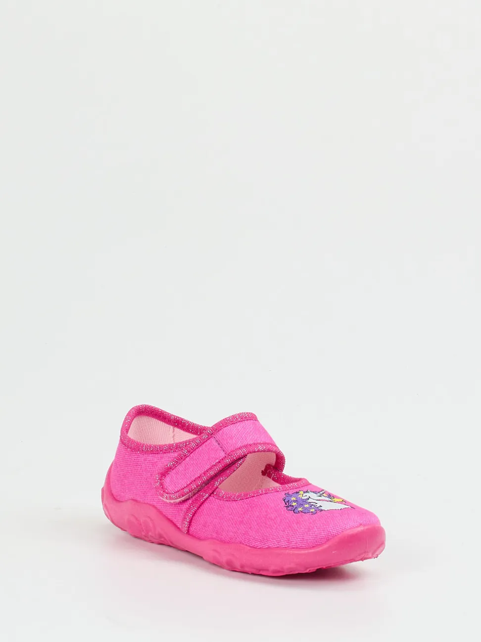 Superfit – Kinderhausschuh aus Textil in Pink