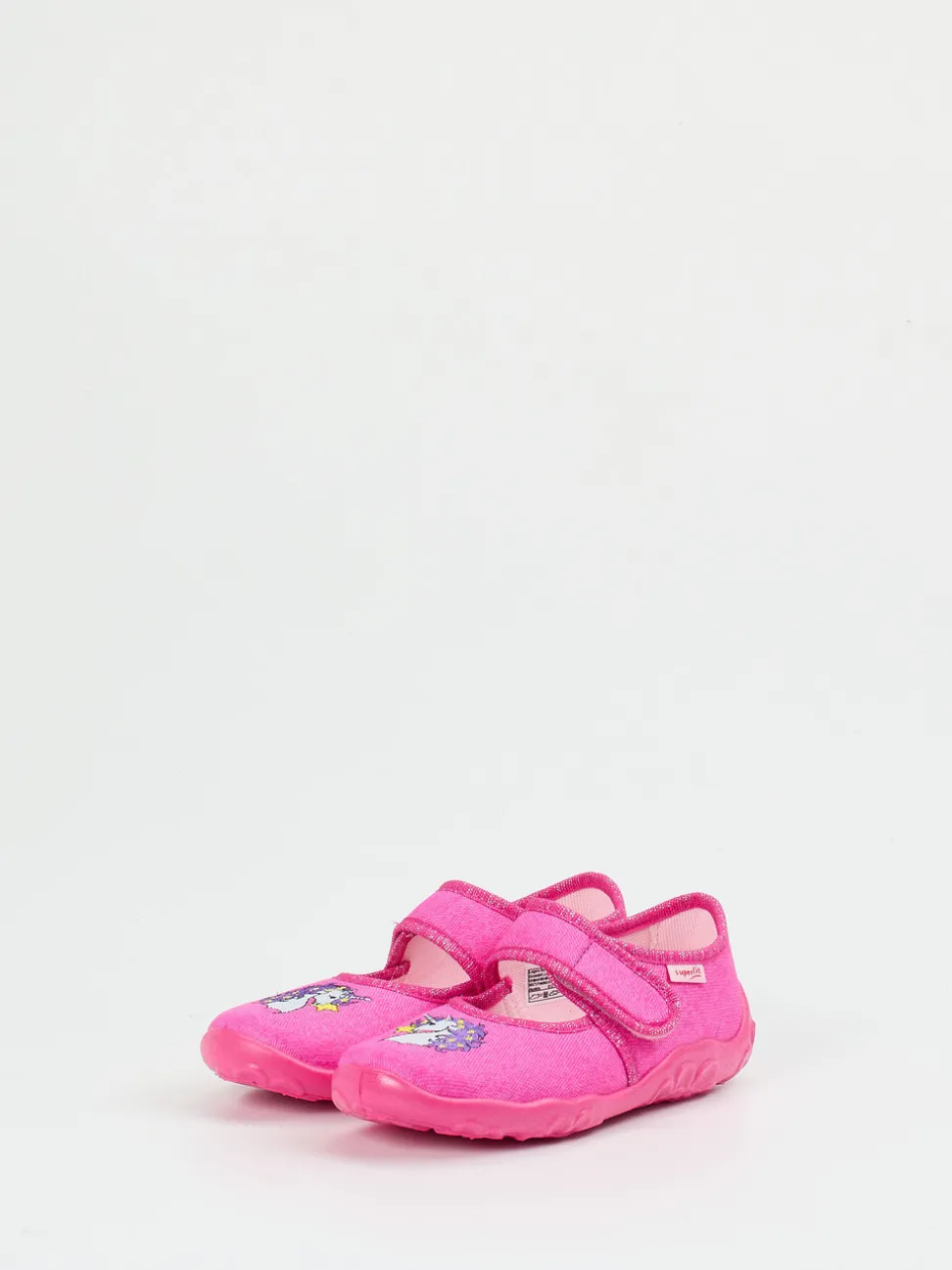 Superfit – Kinderhausschuh aus Textil in Pink
