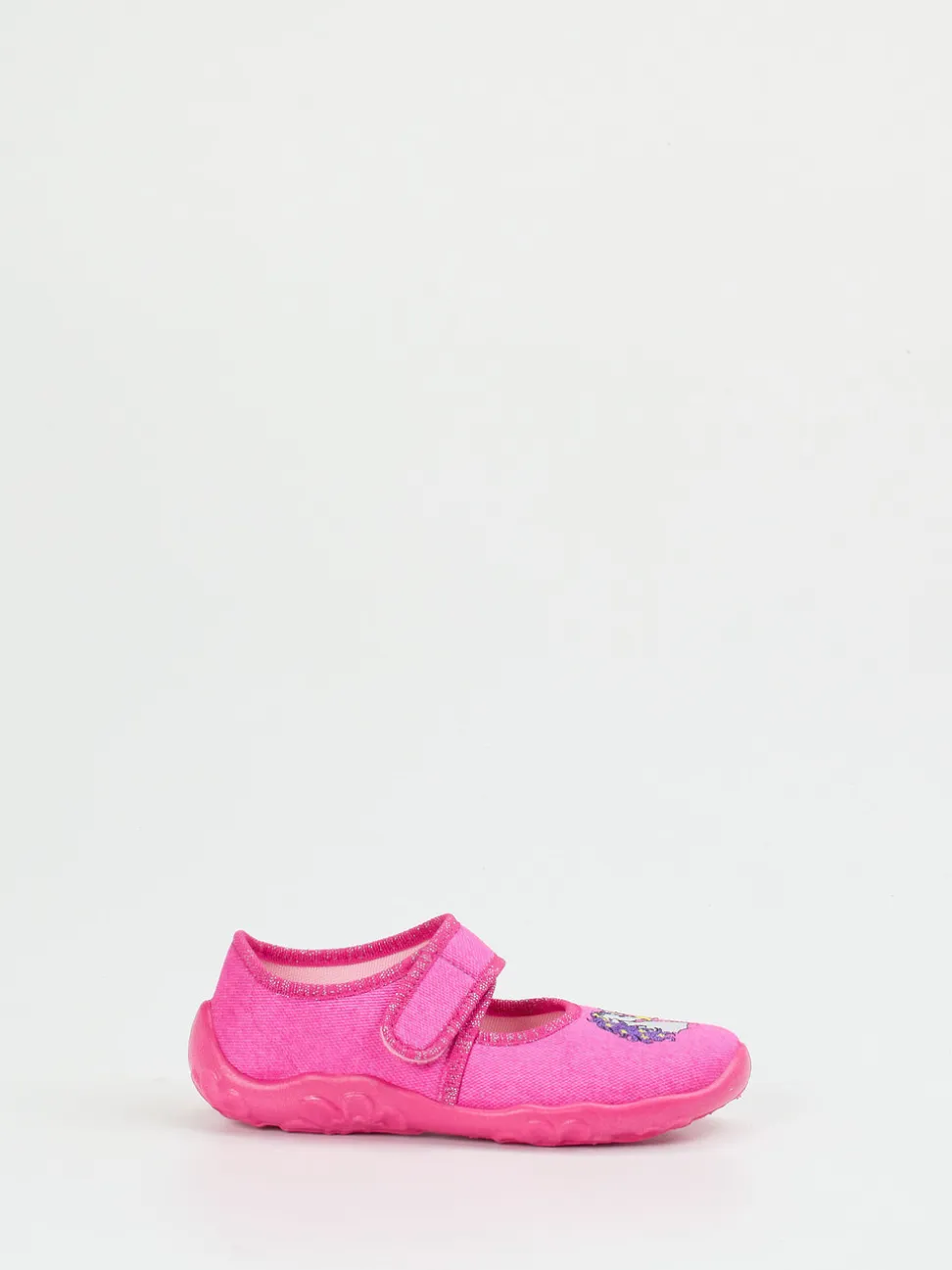Superfit – Kinderhausschuh aus Textil in Pink
