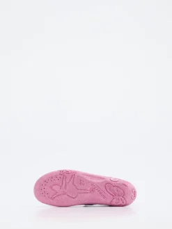 Superfit – Kinderhausschuh aus Textil jeansblau glitzernd