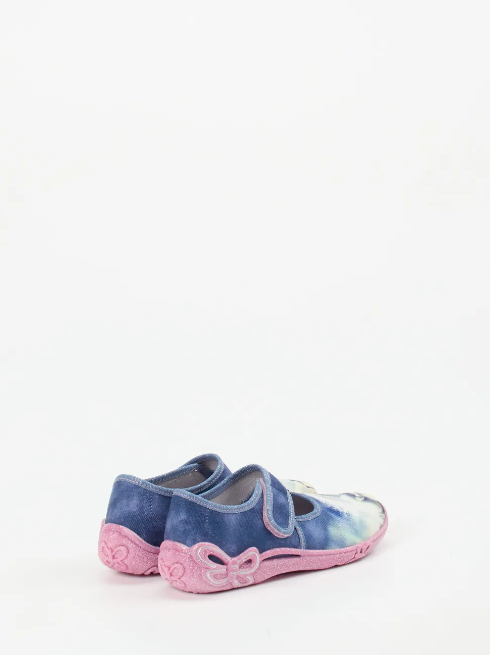 Superfit – Kinder-Hausschuh aus Textil jeansblau