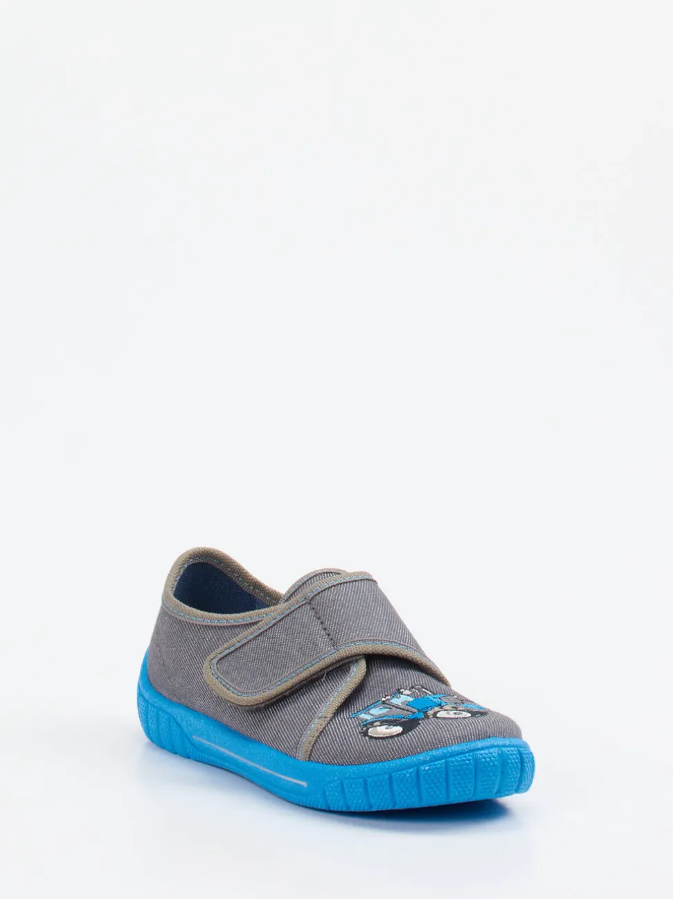 Superfit – Kinder-Hausschuh aus Textil grau