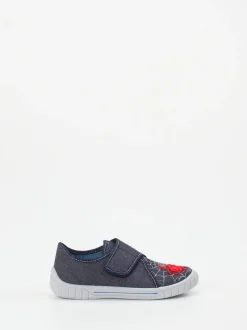 Superfit – Kinder-Hausschuh aus Textil Dunkelblau