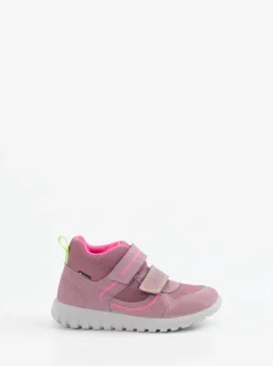 Superfit – Kinder-Mid-Cut-Sneaker aus Veloursleder Altrosa