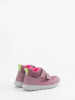 Superfit – Kinder-Mid-Cut-Sneaker aus Veloursleder Altrosa