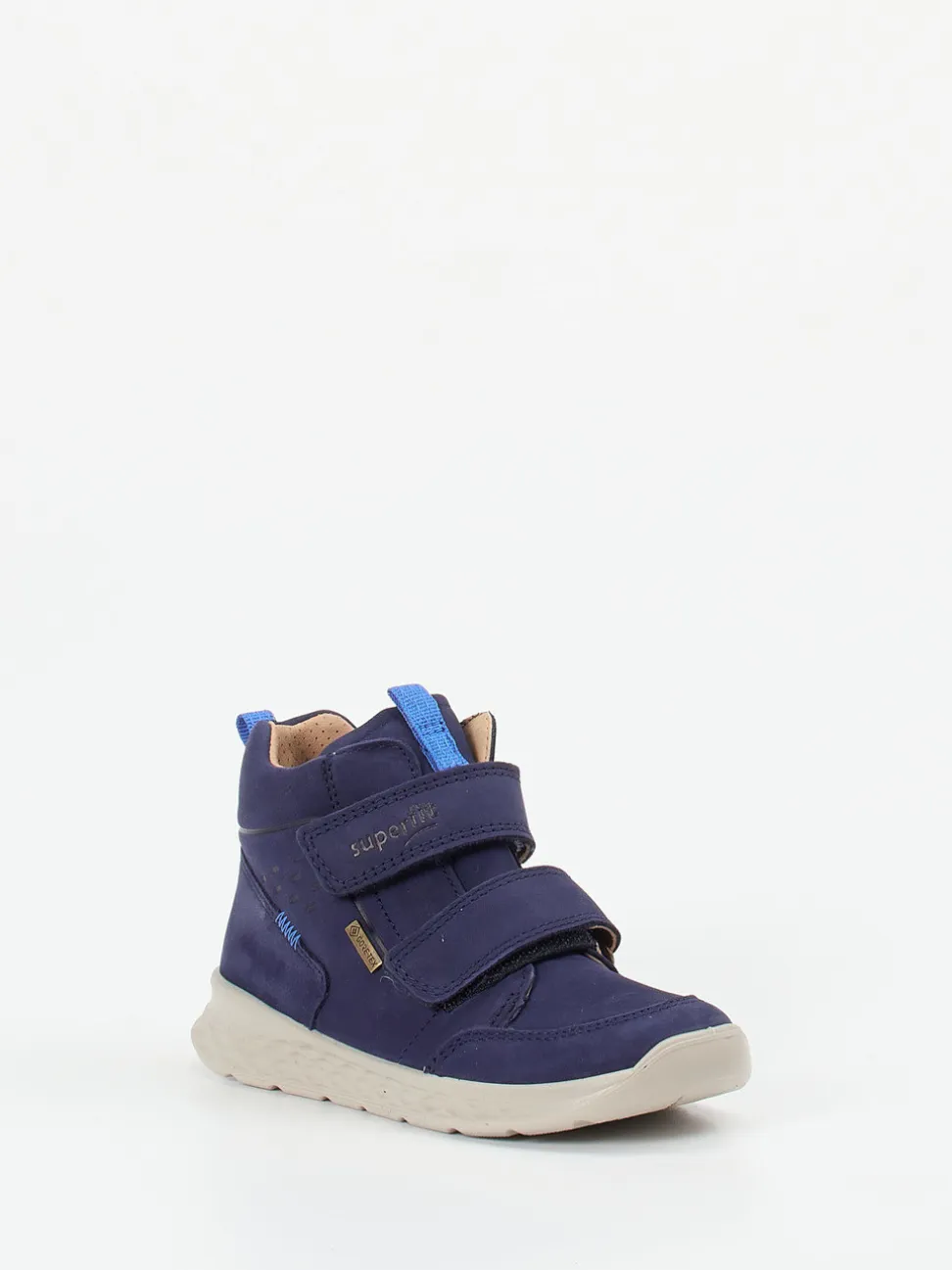 Superfit – Kinder-Sneaker aus Nubukleder Dunkelblau