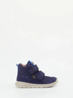 Superfit – Kinder-Sneaker aus Nubukleder Dunkelblau