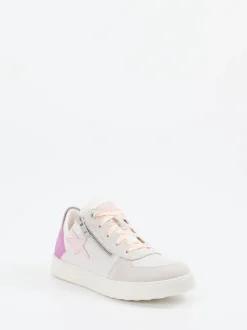 Superfit – Kinder-Sneaker aus Veloursleder Hellgrau