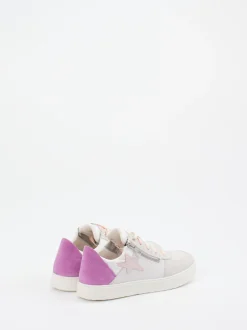 Superfit – Kinder-Sneaker aus Veloursleder Hellgrau