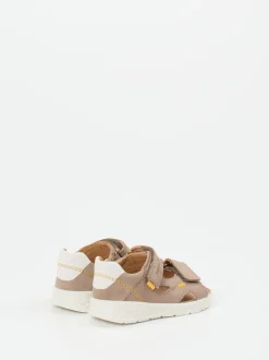 Superfit – Klettsandale aus Nubukleder beige