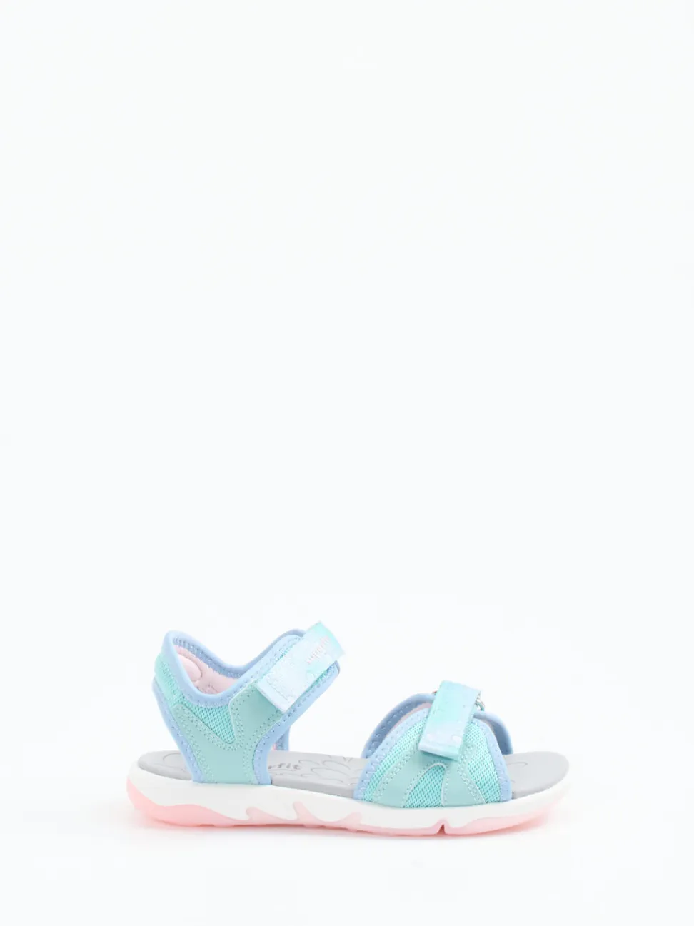 Superfit – Klettsandalen aus Synthetik in Mintgrün