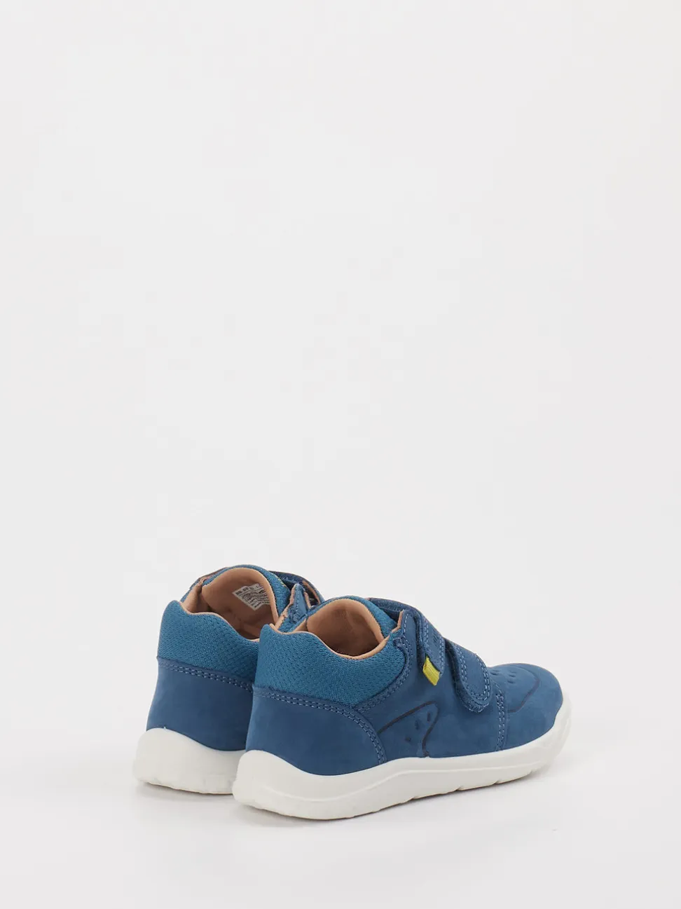 Superfit – Klettsneaker aus Leder in Mittelblau