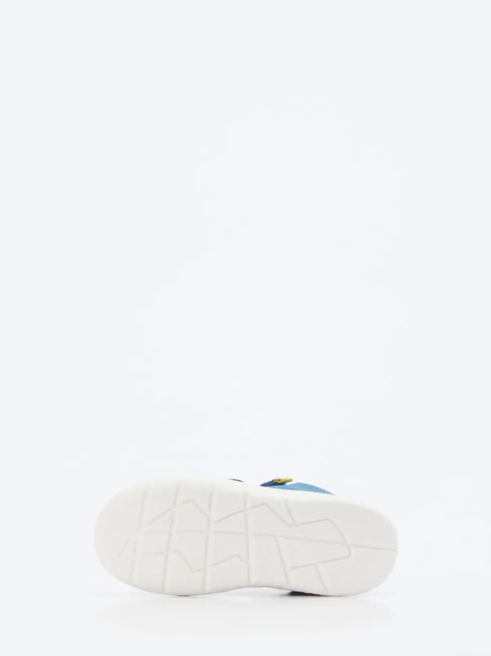 Superfit – Klettsneaker aus Leder in Mittelblau