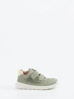 Superfit – Klettsneaker aus Nubukleder Salbeigrün