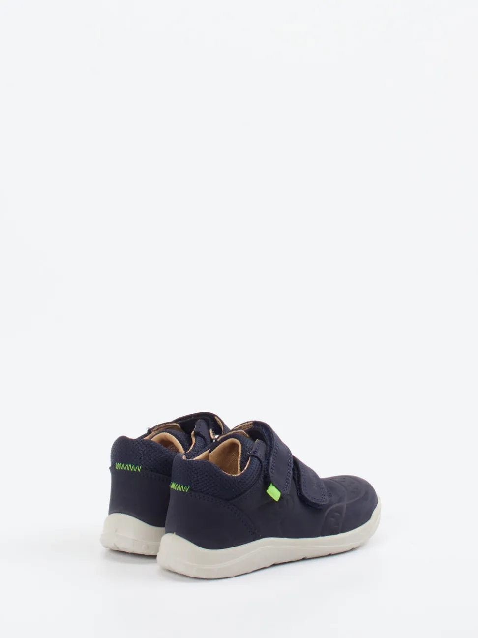 Superfit – Klett-Sneaker aus Nubukleder Dunkelblau