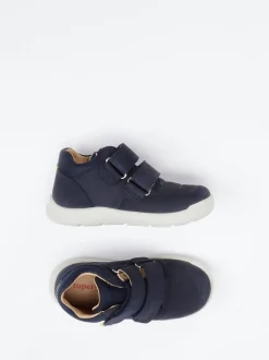 Superfit – Klett-Sneaker aus Nubukleder Dunkelblau