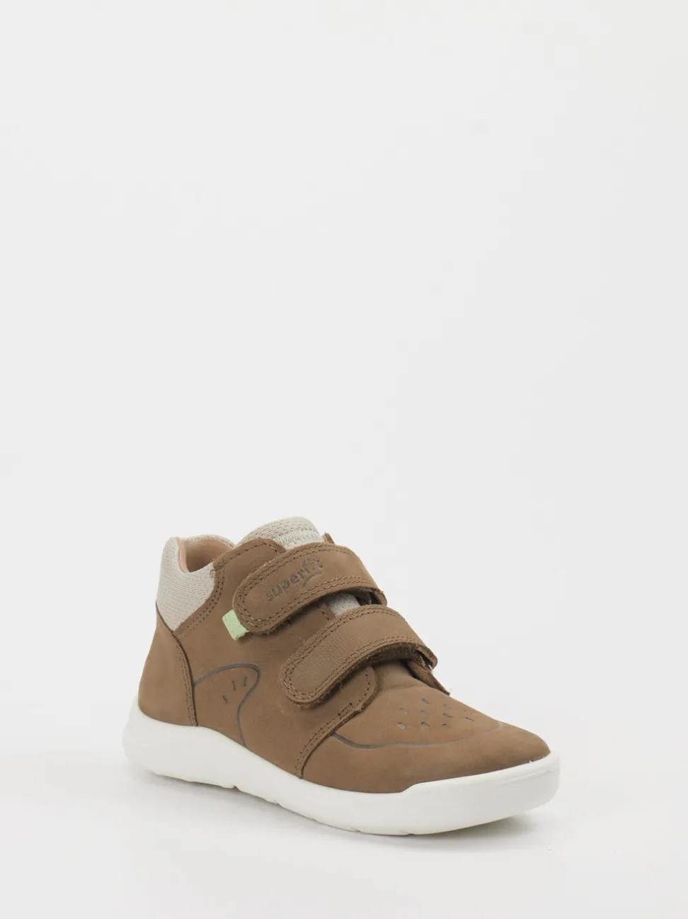 Superfit – Klettsneaker aus Leder in Braun