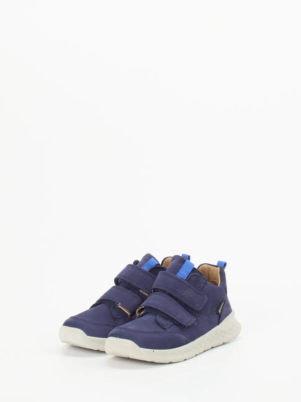 Superfit – Klettsneaker aus Nubukleder Dunkelblau