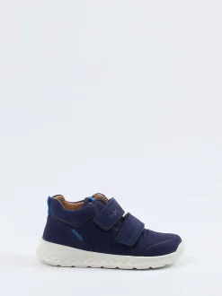 Superfit – Klett-Sneaker aus Nubukleder Marineblau