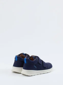 Superfit – Klett-Sneaker aus Nubukleder Marineblau