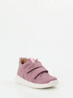 Superfit – Klettsneaker aus Nubukleder in Altrosa