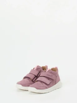 Superfit – Klettsneaker aus Nubukleder in Altrosa