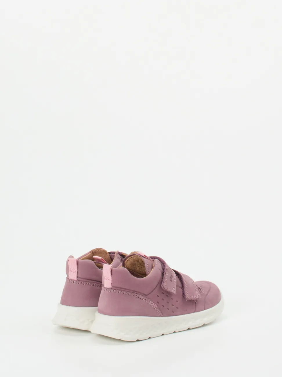 Superfit – Klettsneaker aus Nubukleder in Altrosa