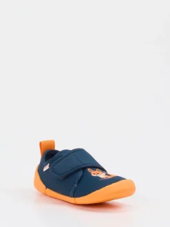 Superfit – Krabbelschuhe aus Textil Dunkelblau