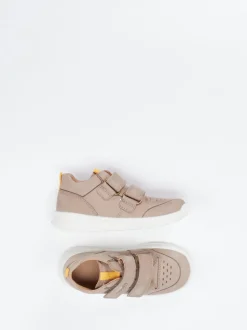 Superfit – Lauflernschuhe aus Nubukleder Taupe