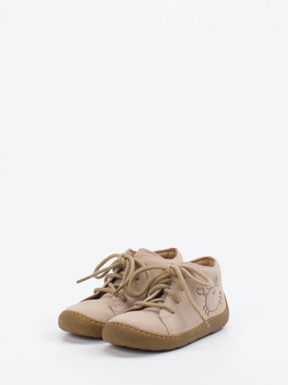 Superfit – Lauflernschuhe aus Veloursleder beigebraun