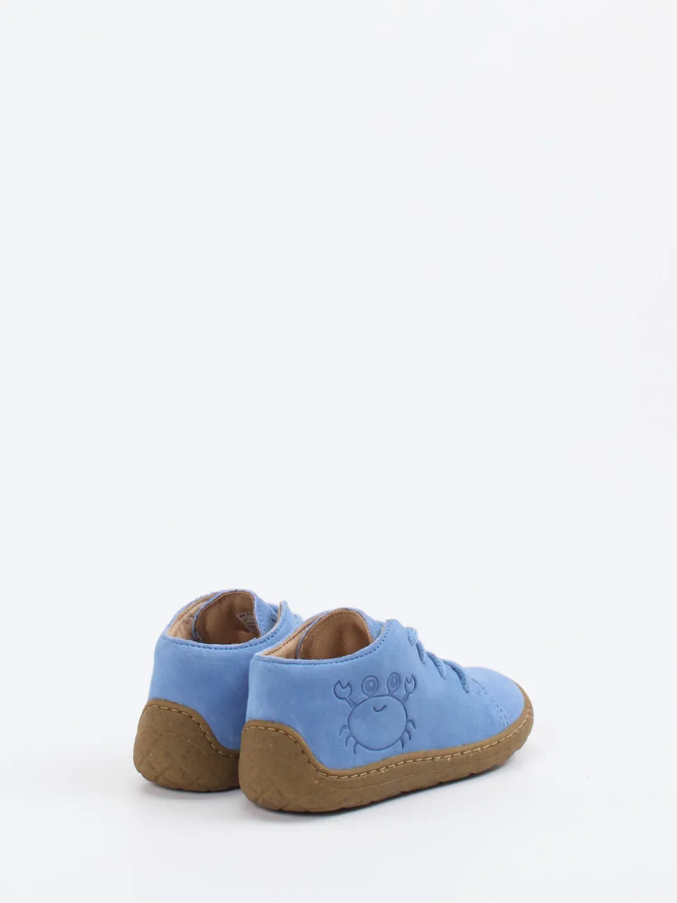 Superfit – Lauflernschuhe aus Veloursleder hellblau