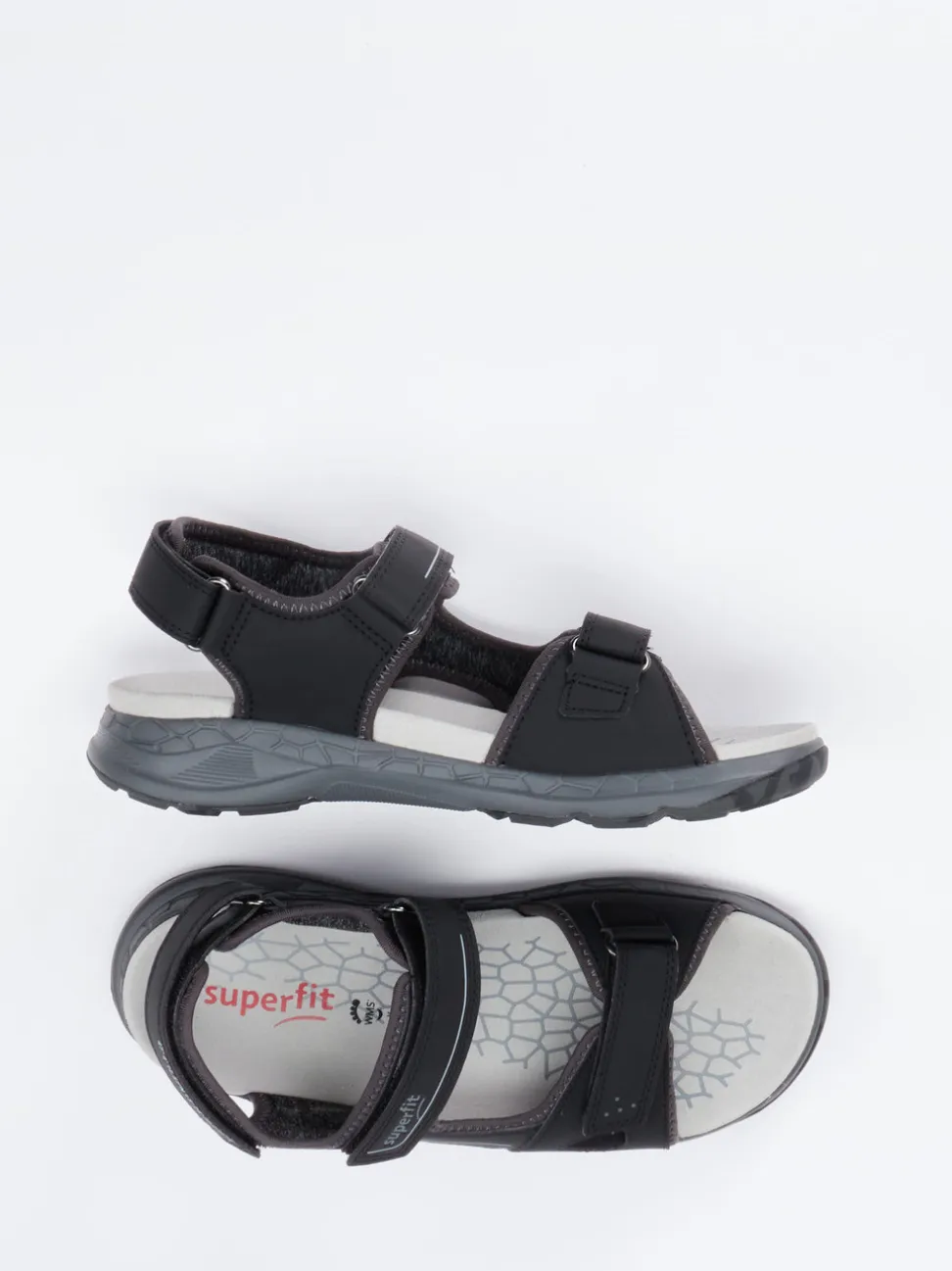 Superfit – Outdoorsandalen aus Synthetik Schwarz