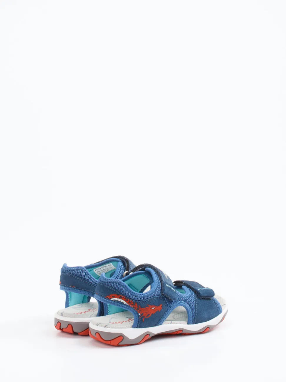 Superfit – Outdoorsandalen aus Veloursleder blau