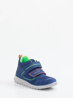 Superfit – Outdoor-Sneaker aus Veloursleder Kobaltblau