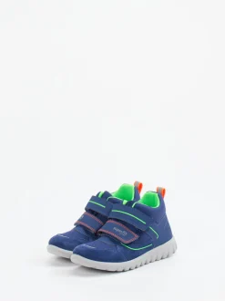 Superfit – Outdoor-Sneaker aus Veloursleder Kobaltblau