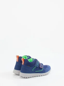 Superfit – Outdoor-Sneaker aus Veloursleder Kobaltblau