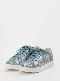 Superfit – Sneaker aus Leder mit Glitzerschnürung