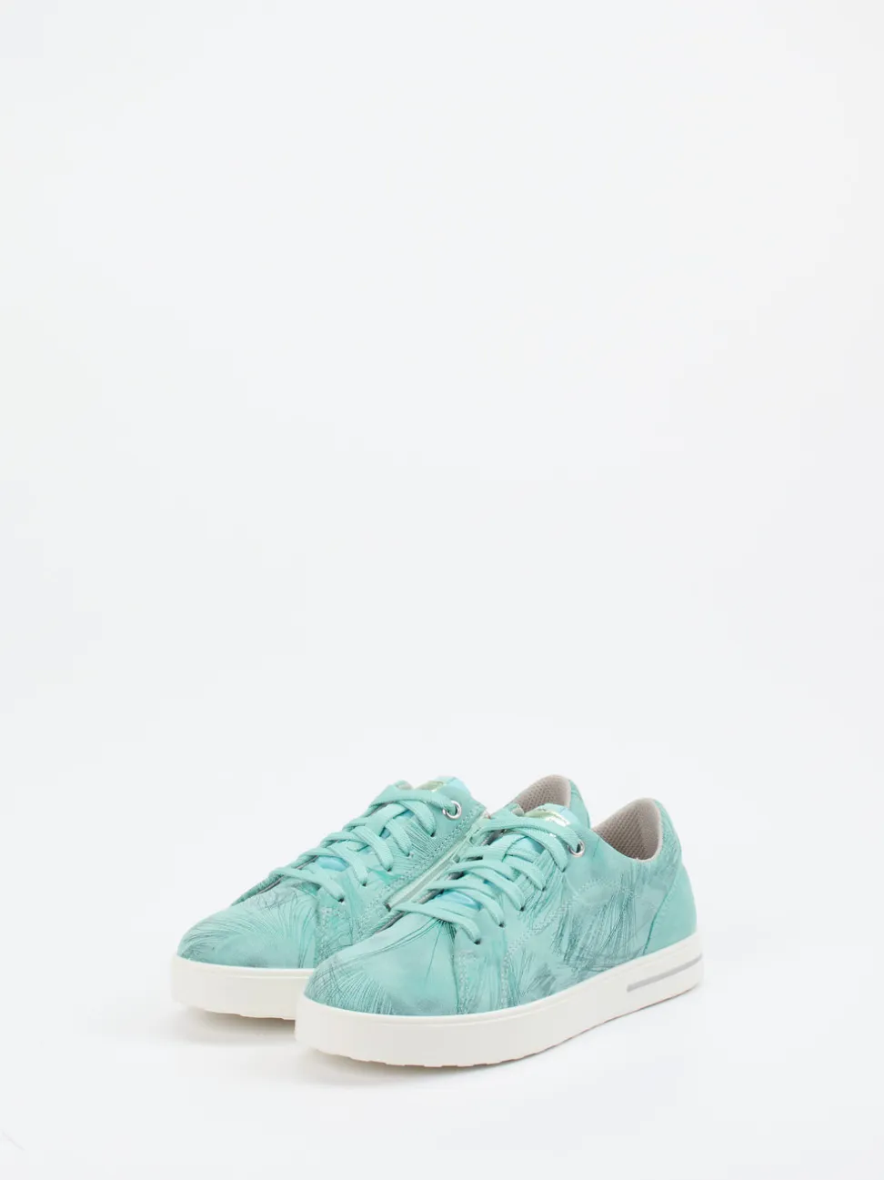 Superfit – Sneaker aus Veloursleder mintgrün