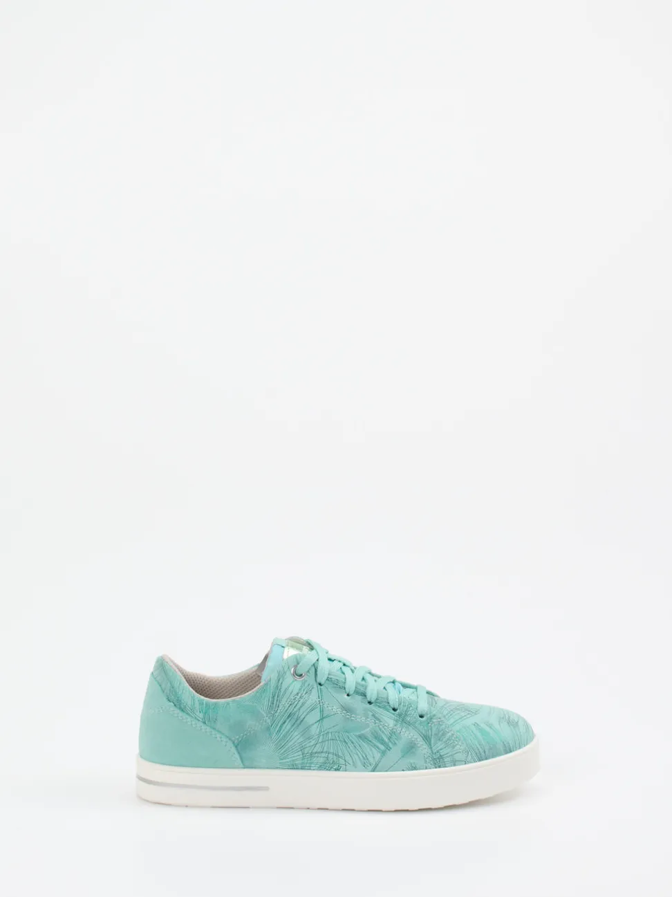 Superfit – Sneaker aus Veloursleder mintgrün